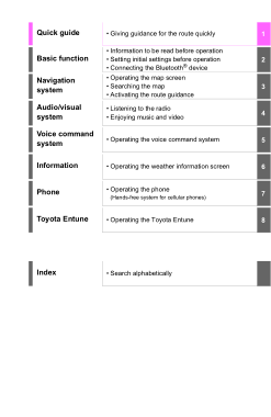 2019 Toyota RAV4 Hybrid HV Navigation and Multimedia System Owners Manual